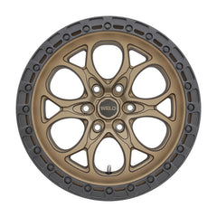 Weld Off-Road W106 18X9 Ledge 6X135 ET00 BS5.00 Satin Bronze / Black Ring 87.1