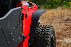 DV8 Offroad 07-18 Jeep Wrangler JK Front & Rear Slim Fenders