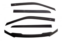 AVS 07-13 GMC Sierra 1500 Ext. Cab Ventvisor & Aeroskin Deflector Combo Kit - Matte Black