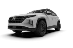 Rally Armor 2022 Hyundai Tucson Black UR Mud Flap w/ Red Logo