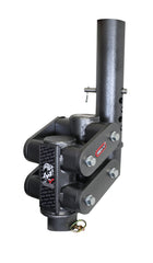 Gen-Y Pegasus Torsion-Flex Low Profile 11in Offset 4in RD Tube Gooseneck 2-5/16in Coupler Std Height