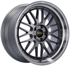 BBS LM 19x9.5 5x120 ET35 Diamond Black Center Diamond Cut Lip Wheel -82mm PFS/Clip Required