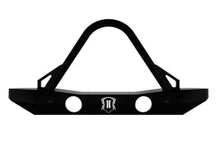 ICON 07-18 Jeep Wrangler JK Pro Series Mid Width Front Bumper w/Stinger/Tabs