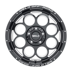 Weld Off-Road W113 20X10 Redondo 8X170 ET-18 BS4.75 Gloss Black MIL 125.1