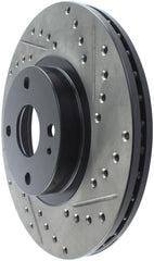 StopTech 01-05 Miata MX-5 Hard Suspension / 04-05 MX-5 MazdaSpeed SportStop Slotted & Drilled Left
