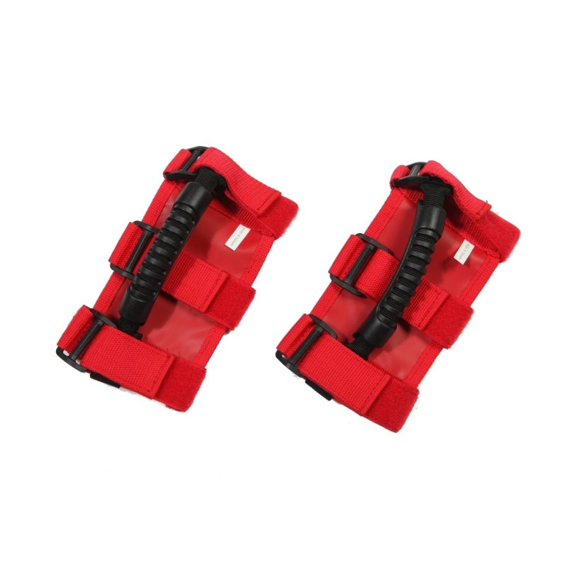 Rugged Ridge UTV Ultimate Grab Handles Red