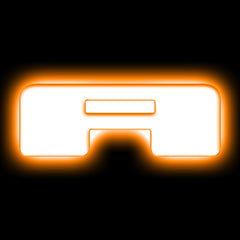 ORACLE Lighting Universal Illuminated LED Letter Badges - Matte White Surface Finish - A