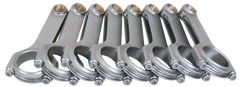 Eagle Chevrolet Small Block H-Beam Connecting Rods w/ ARP L19 Bolts (Set of 8)