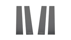 Putco 2020 Chevy Silv HD 2500/3500 - Chevrolet Bow Tie Etching (6pcs) Black Platinum Pillar Posts