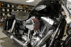 K&N Street Metal Intake System - Flare Lg Capacity Intake System-Harley Davidson