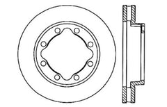 StopTech Drilled Sport Brake Rotor