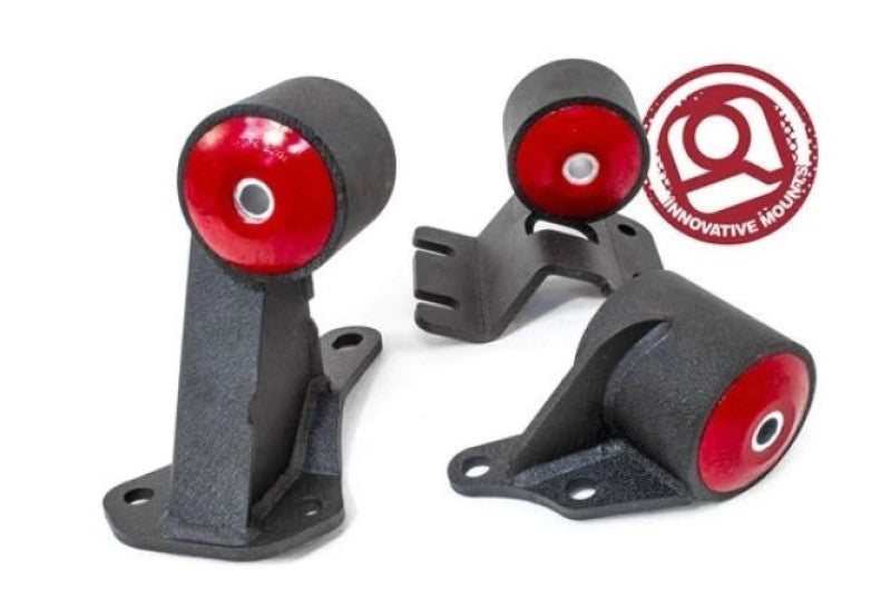Innovative 90-93 Integra B-Series Black Steel Mounts 75A Bushings (Aut ...