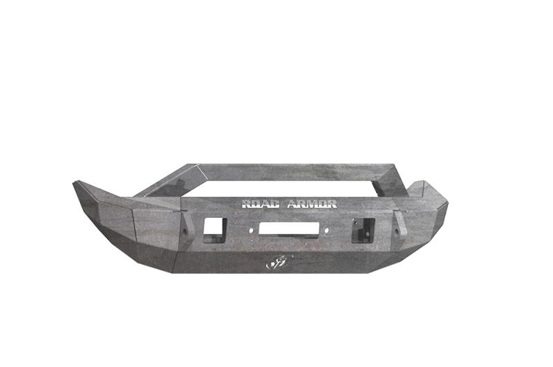 Road Armor 18-20 Jeep Wrangler JL Stealth Front Winch Bumper w/Bar Guard Mid Width - Raw