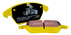 EBC 04-05 Mitsubishi Lancer Evo 8 2.0T (FQ400 w/Alcon Caliper) Yellowstuff Front Brake Pads