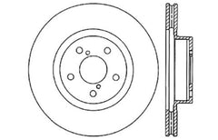 StopTech Drilled Sport Brake Rotor