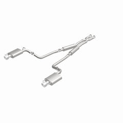 MagnaFlow 10-12 Cadillac CTS V6 3.0L (Exc AWD) Dual Split Rear Exit Stainless Cat Back Perf Exhaust