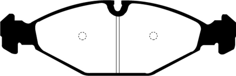 EBC 94 Jaguar XJ12 6.0 Redstuff Front Brake Pads