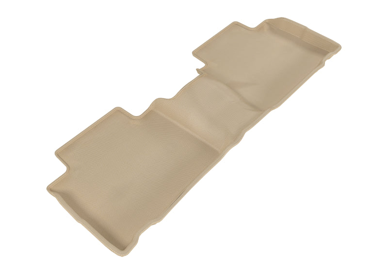 3D MAXpider 2014-2020 Nissan Rogue Kagu 2nd Row Floormats - Tan