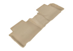 3D MAXpider 2014-2020 Nissan Rogue Kagu 2nd Row Floormats - Tan