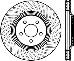 StopTech 94-04 Ford Mustang SVT Cobra Slotted & Drilled Sport Front Right Brake Rotor
