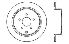 StopTech 03-12 Infiniti FX35 Drilled Sport Right Rear Cryo Rotor