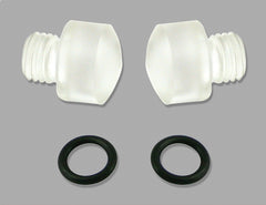 Moroso Clear-View Sight Plug w/O-Ring - 2 Pack