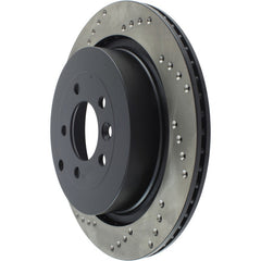 StopTech 05-09 Land Rover LR3 / 06-13 Land Rover Range Rover Sport Drilled Right Rear Cryo Rotor