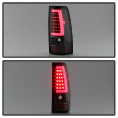 xTune Chevy Silverado 1500/2500/3500 99-02 / Version 3 Tail Lights Black ALT-ON-CS99V3-LBLED-BK