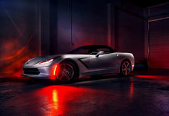 Oracle Chevrolet Corvette C7 Concept Sidemarker Set - Tinted - Long Beach Red (WA405Y)