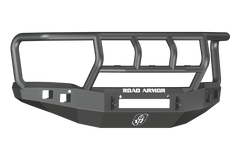 Road Armor 14-15 GMC 1500 Stealth Front Bumper w/Titan II Guard - Tex Blk
