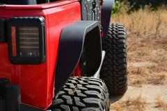 DV8 Offroad 07-18 Jeep Wrangler JK Front & Rear Slim Fenders