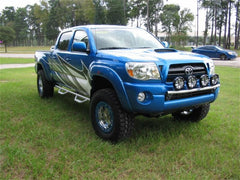 N-Fab Light Bar 05-11 Toyota Tacoma - Tex. Black - Light Tabs