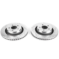 Power Stop 09-11 Dodge Nitro Front Evolution Drilled & Slotted Rotors - Pair