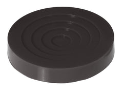 Prothane Universal Jack Pad 5in Diameter Model - Black