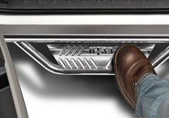 N-Fab Podium SS 19-20 Ram 2500/3500 Mega Cab 6.4ft Bed - Cab Length - Polished Stainless