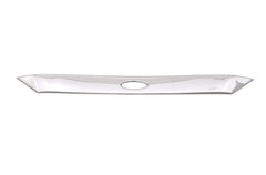 AVS 13-16 Ford Fusion (Grille Fascia Mount) Aeroskin Low Profile Hood Shield - Chrome