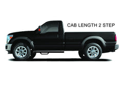 N-Fab Nerf Step 17-18 Ford F-250/F-350 Regular Cab - Tex. Black - Cab Length - 3in