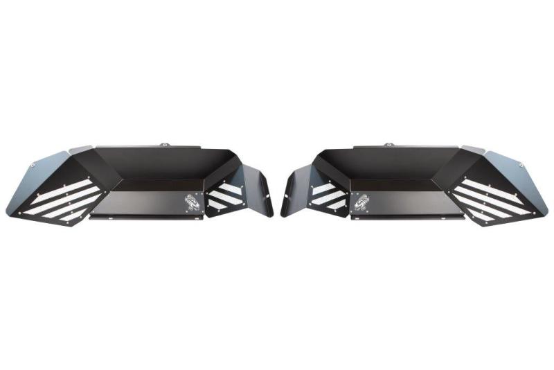 Fishbone Offroad 2020+ JT Gladiator Rear - Black Aluminum Inner Fenders