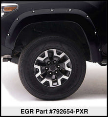 EGR 09+ Dodge Ram LD Bolt-On Look Color Match Fender Flares - Set - Black