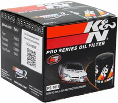 K&N Oil Filter 3.688in OD x 3.406in H for Chevy/Pontiac/Oldsmobile/GMC