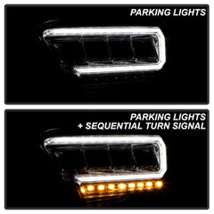 Spyder 16-20 Toyota Tacoma Halogen Model Only High-Power LED Headlights - Chrome PRO-YD-TT16HALAP-C