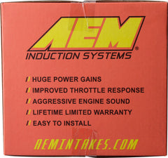 AEM 96-04 Chevy/GMC S10 4.3L Polished Brute Force Intake