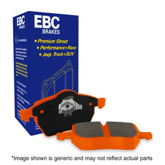 EBC 2018+ Porsche Cayenne (3rd Gen) 4.0TT Orangestuff Rear Brake Pads