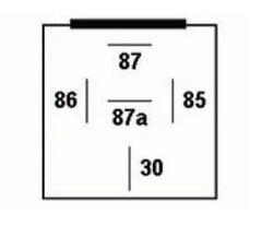 Hella Relay Mini Iso 5 Pole 24V Spdt Bkt