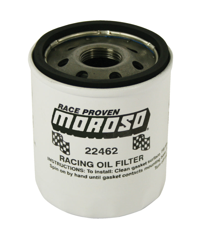 Moroso 97-06 Early GM LS 13/16in Thread 3-1/2in Tall Oil Filter - Racing