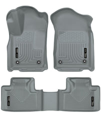 Husky Liners 16-22 Dodge Durango Weatherbeater Grey Front & 2nd Seat Floor Liners