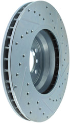 StopTech Select Sport 07-13 BMW 335i Slotted & Drilled Vented Right Front Brake Rotor