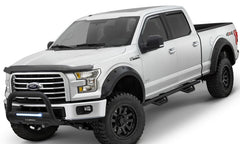 Lund 09-14 Ford F-150 SuperCrew (including Svt Raptor) Terrain HX Step Nerf Bars - Black