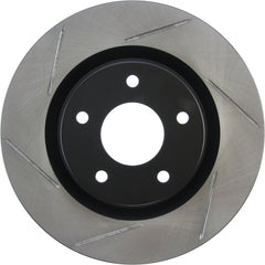 StopTech 11-14 Nissan Juke Slotted Front Right Rotor