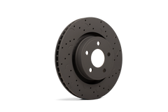 Hawk Talon 2004 Mazda RX-8 w/ Normal Suspension Drilled and Slotted Front Brake Rotor Set